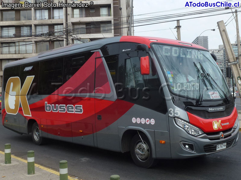 Marcopolo Senior / Mercedes Benz LO-916 BlueTec5 / OK Buses