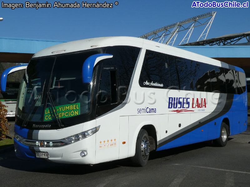 Marcopolo Viaggio G7 1050 / Mercedes Benz O-500RS-1836 / Buses Laja