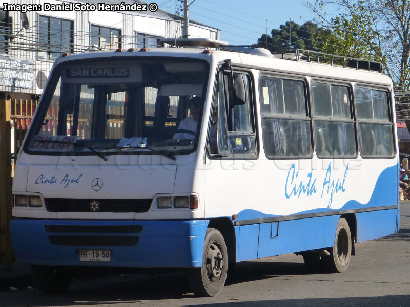 Marcopolo Senior GV / Mercedes Benz LO-814 / Cinta Azul