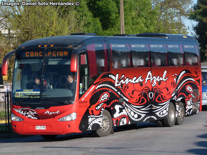 Irizar Century III 3.90 / Scania K-380B / Línea Azul