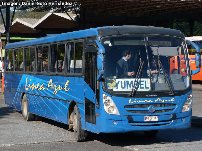 Induscar Caio Foz Super / Volksbus 17-230EOD / Línea Azul