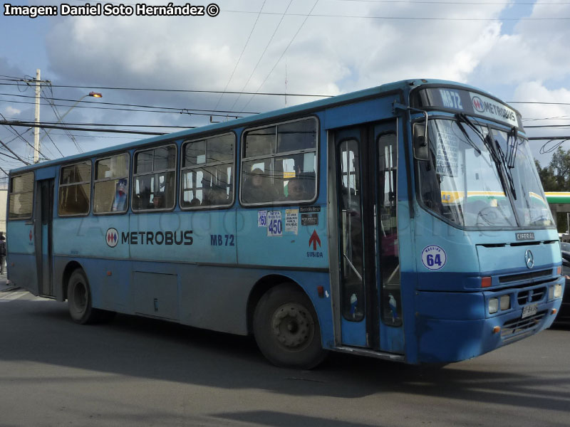 Ciferal GLS / Mercedes Benz OF-1318 / Servicio Metrobus MB-72