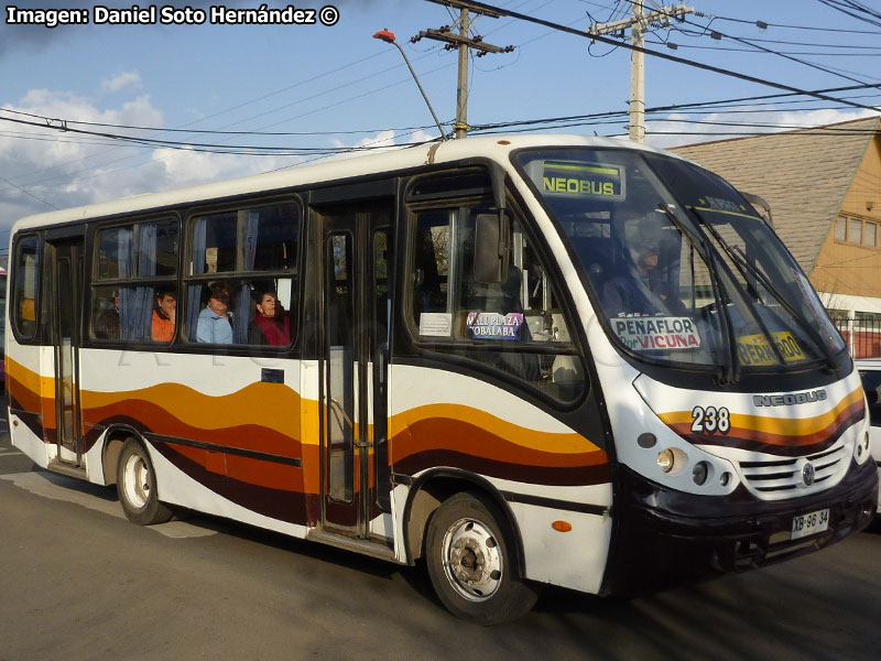 Neobus Thunder + / Volksbus 9-150OD / Buses Peñaflor Santiago BUPESA