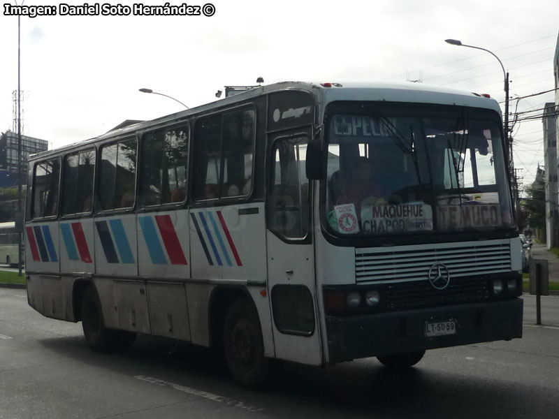 Marcopolo Allegro / Mercedes Benz OF-1115 / Servicio Rural Temuco - Maquehue