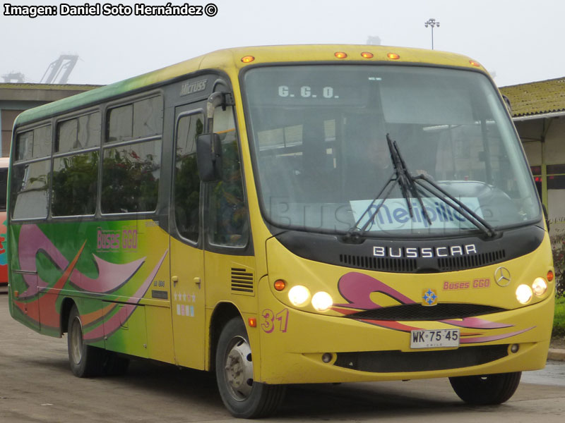 Busscar Micruss / Mercedes Benz LO-914 / Buses GGO