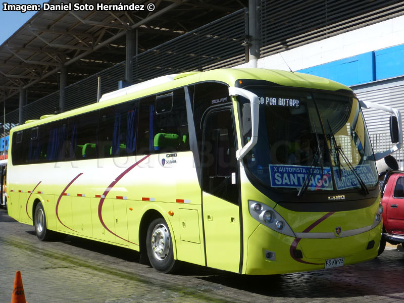 Induscar Caio Foz Solar / Scania K-310B / Autobuses Melipilla - Santiago