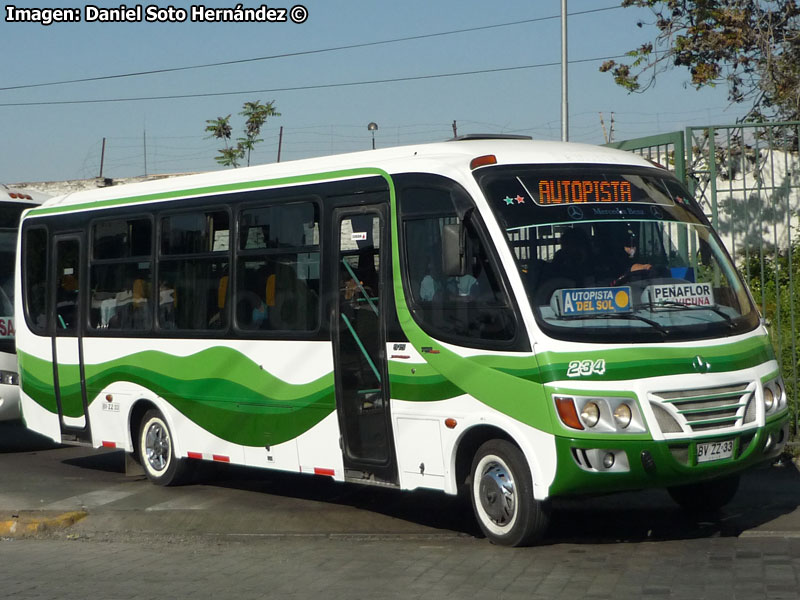 Inrecar Géminis I / Mercedes Benz LO-915 / Transportes Peñaflor Santiago TRAPESAN