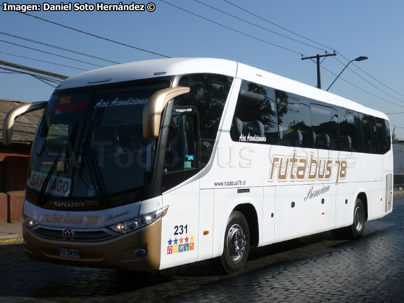 Marcopolo Viaggio G7 1050 / Mercedes Benz O-500R-1830 BlueTec5 / Ruta Bus 78