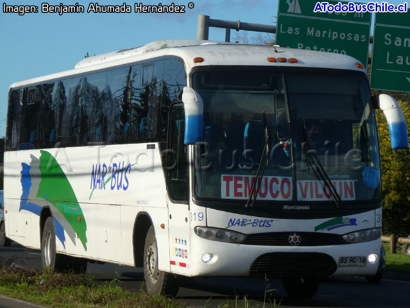 Marcopolo Andare Class 850 / Mercedes Benz OF-1722 / NAR Bus