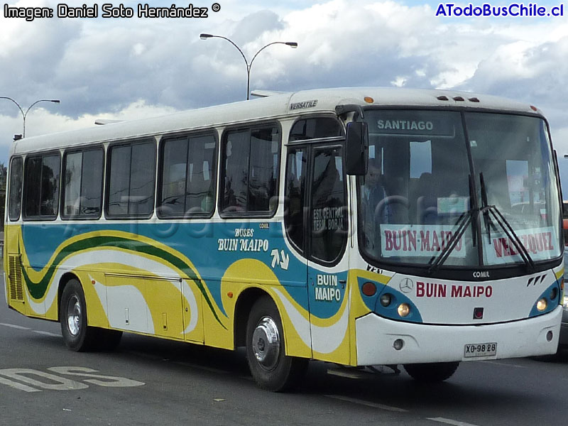 Comil Versatile / Mercedes Benz OH-1418 / Buses Buin - Maipo
