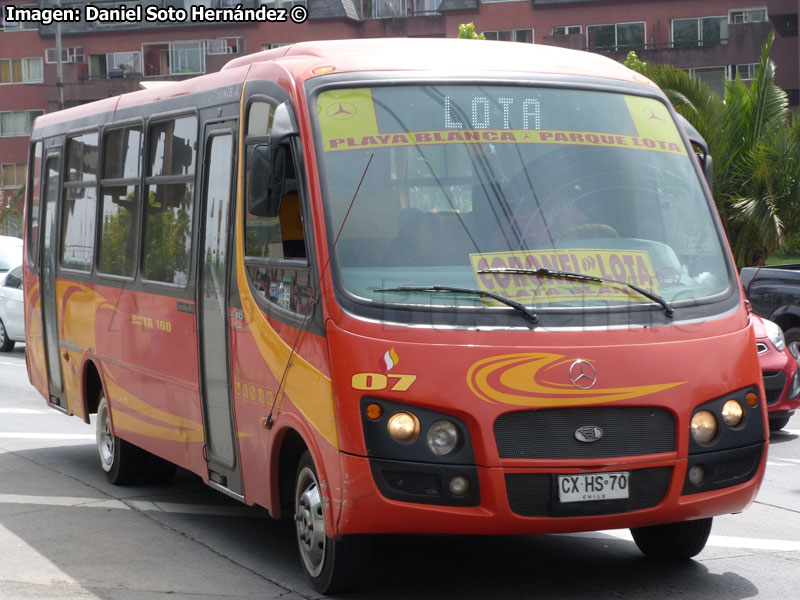 Inrecar Géminis II / Mercedes Benz LO-915 / Ruta 160