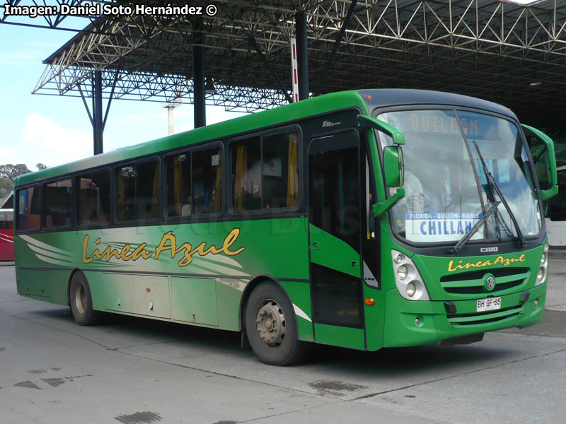 Induscar Caio Foz Super / Volksbus 17-230EOD / Línea Azul