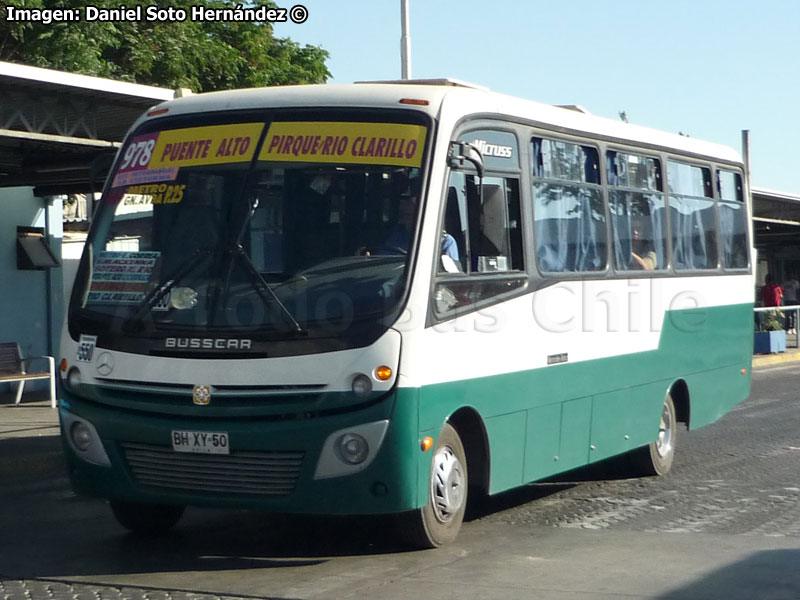 Busscar Micruss / Mercedes Benz LO-915 / Línea Nº 978 EIM Lo Ovalle - Río Clarillo