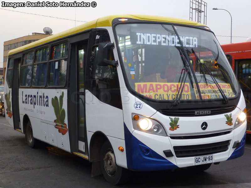 Induscar Caio Foz / Mercedes Benz LO-916 BlueTec5 / Buses Larapinta