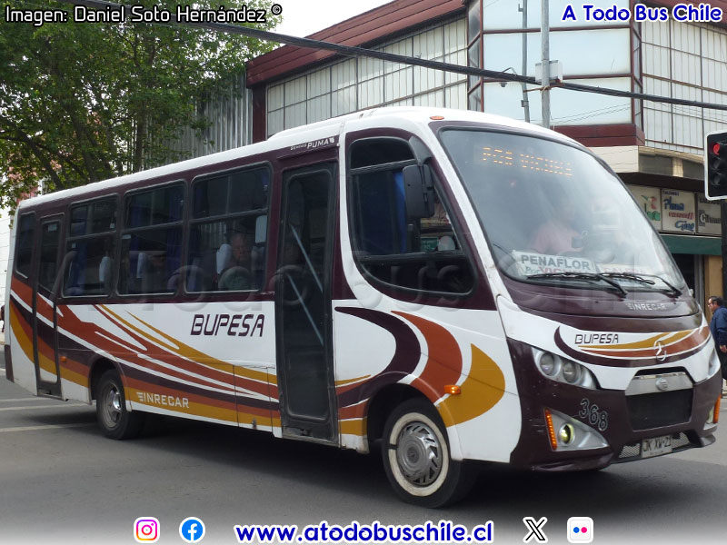 Inrecar Géminis Puma / Mercedes Benz LO-916 BlueTec5 / Buses Peñaflor Santiago BUPESA