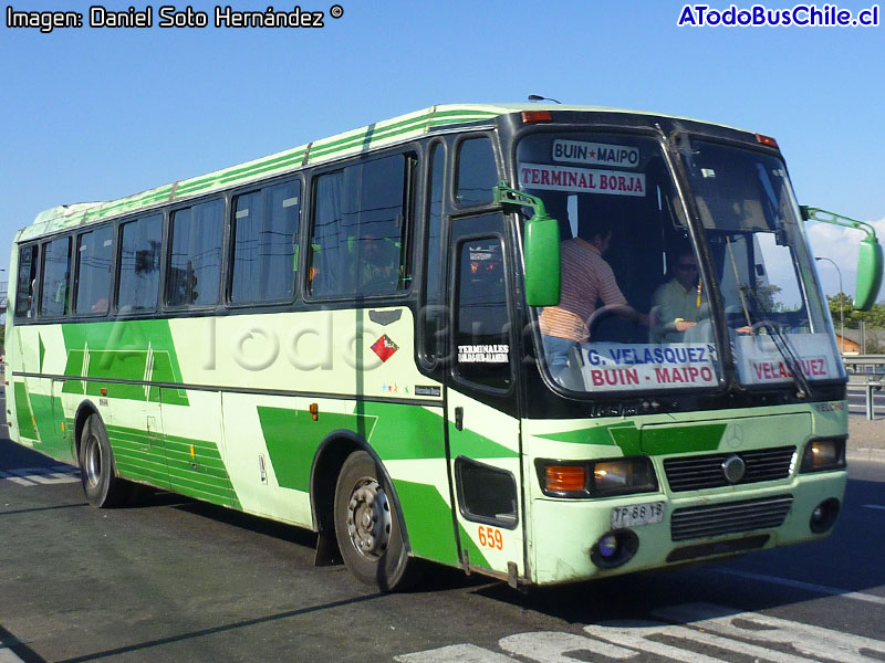 Metalpar Yelcho / Mercedes Benz OF-1721 / Buses Buin -  Maipo