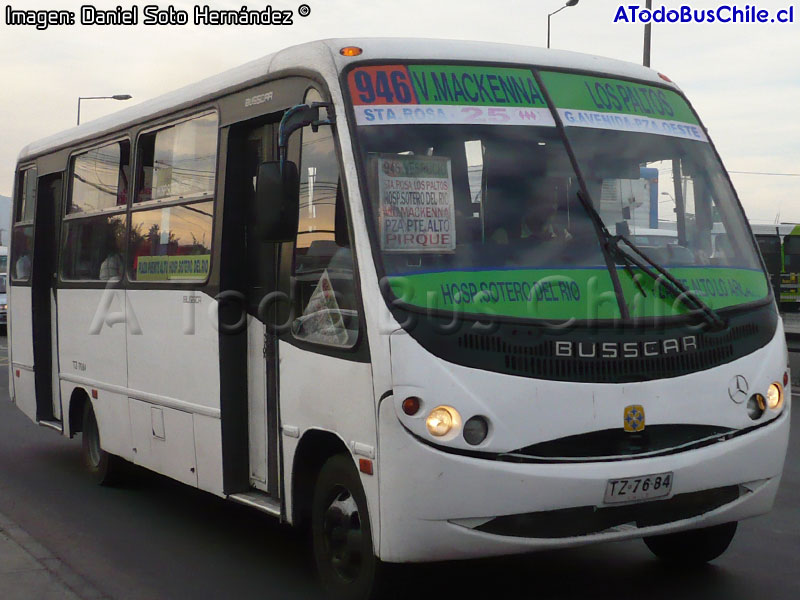 Busscar Micruss / Mercedes Benz LO-914 / Línea Nº 946 Plaza Oeste - Pirque