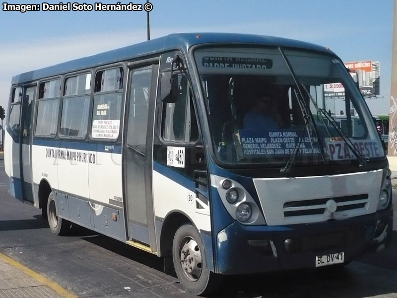 Induscar Caio Foz / Mercedes Benz LO-915 / Línea Quinta Normal - Padre Hurtado