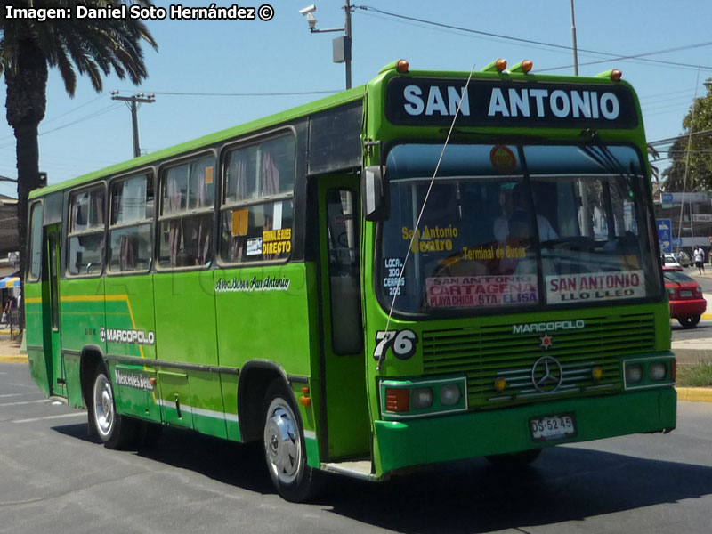 Marcopolo Torino / Mercedes Benz OF-1115 / A.G. Buses San Antonio S.A.