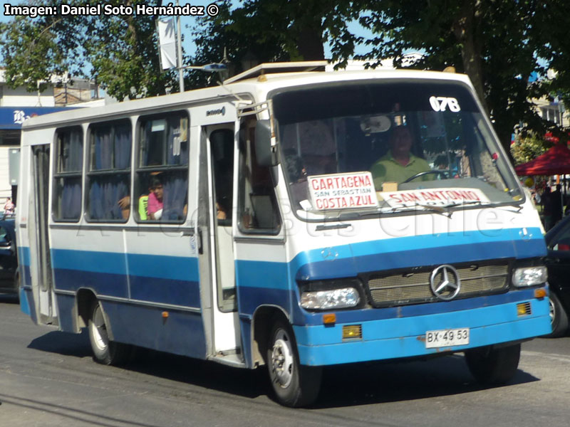 Marcopolo Senior / Mercedes Benz LO-708E / Buses Litoral Central S.A. (San Antonio)