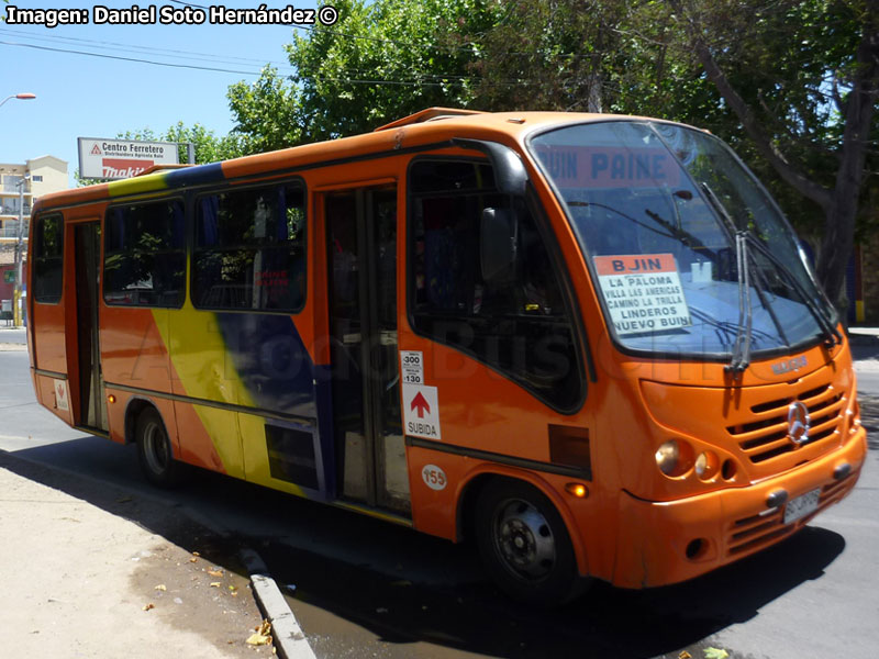 Walkbus Brasilia / Mercedes Benz LO-915 / Lokal Trafik Servicio Buin - Paine