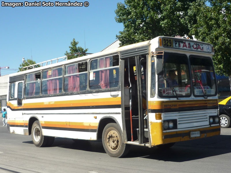 Metalpar Petrohué / Mercedes Benz OF-1115 / Servicio Rural Talca - Maule