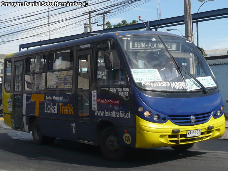 Neobus Thunder + / Volksbus 9-150OD / Lokal Trafik Buin-EIM Lo Ovalle