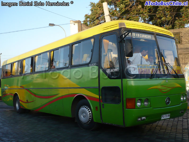 Mercedes Benz O-400RS / Ruta Vía Curacaví