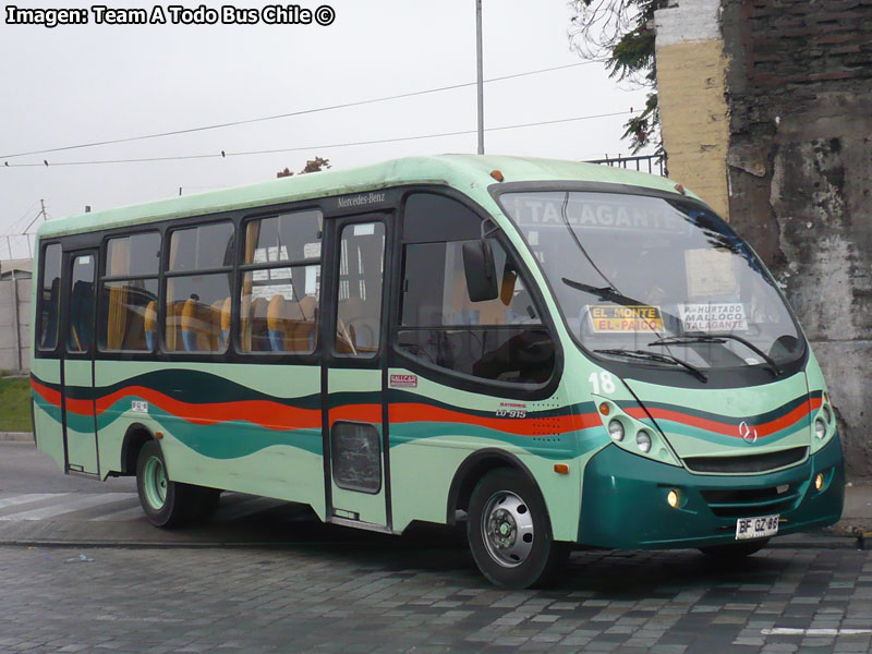 GallCar Mistral / Mercedes Benz LO-915 / Flota Talagante