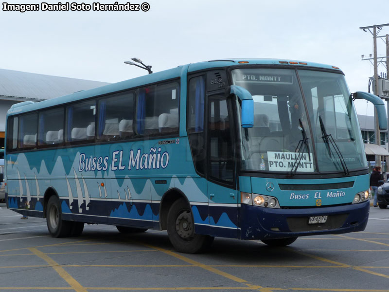 Busscar El Buss 340 / Mercedes Benz OF-1721 / Buses El Mañío