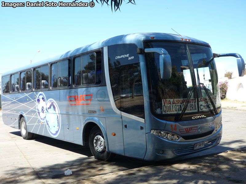 Comil Campione 3.25 / Mercedes Benz OF-1722 / La Porteña