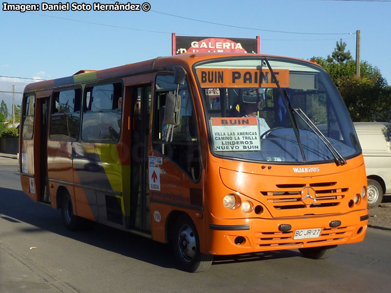 Walkbus Brasilia / Mercedes Benz LO-915 / Lokal Trafik Buin - Paine