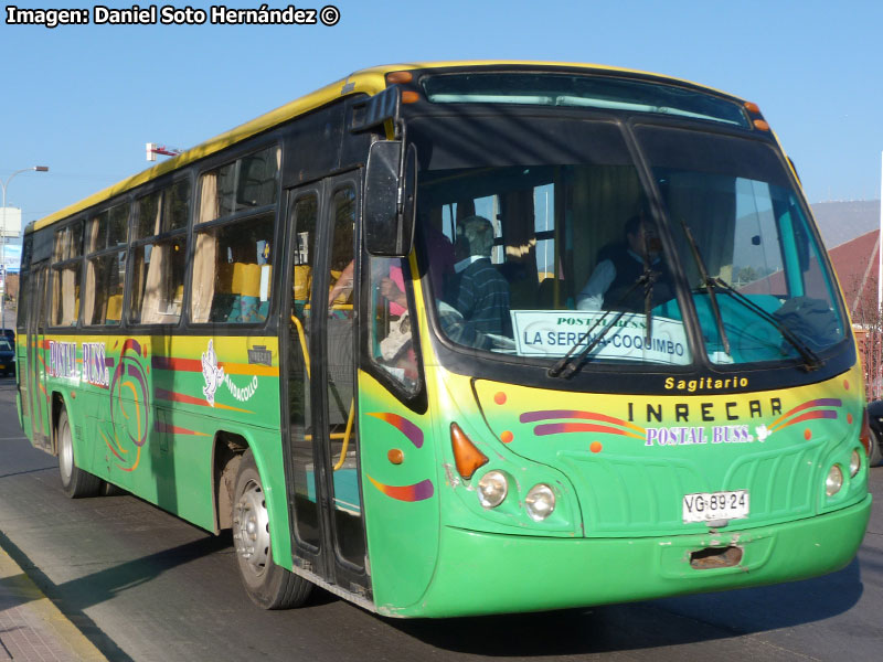 Inrecar Sagitario 2 / Volksbus 17-240OT / Postal Buss