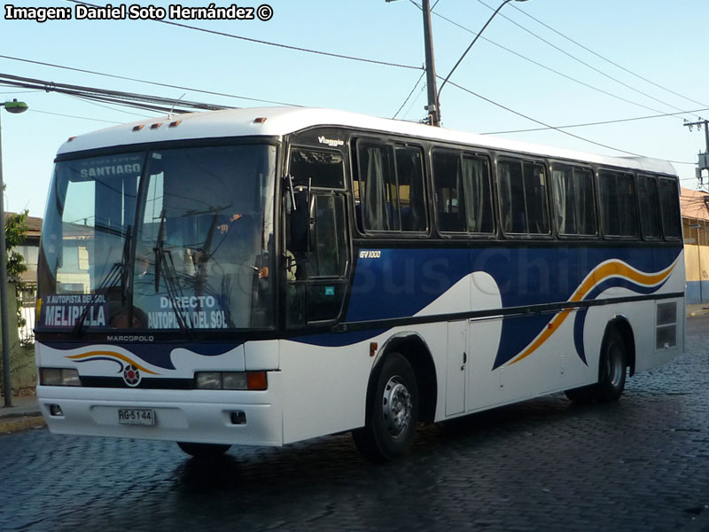 Marcopolo Viaggio GV 1000 / Scania K-113CL / Autobuses Melipilla - Santiago