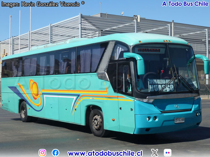 Comil Campione 3.45 / Mercedes Benz O-500R-1830 / Buses Araya