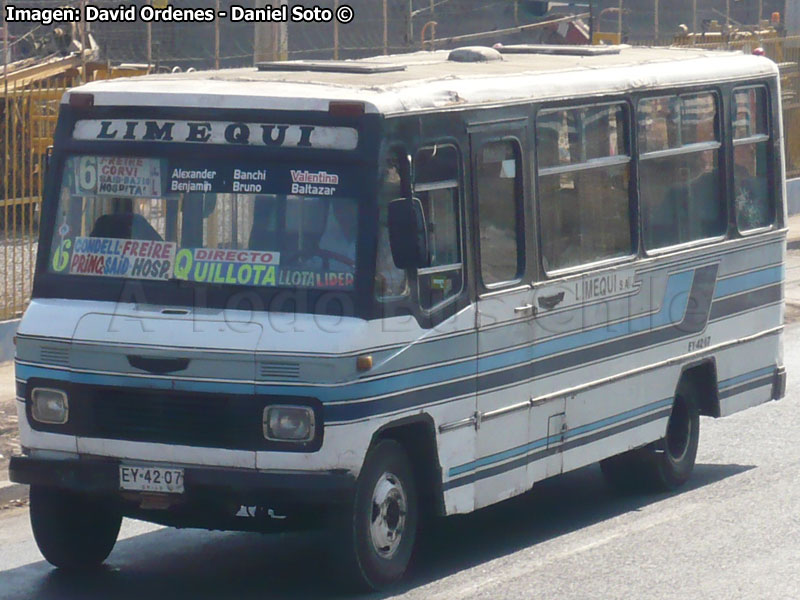 Metalpar Llaima / Mercedes Benz LO-608D / Línea Melón Quillota LIMEQUI