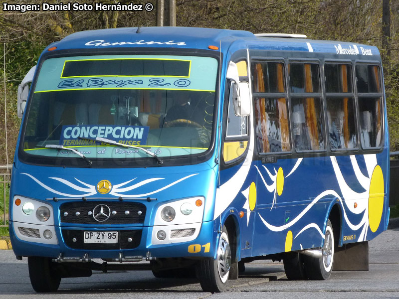 Inrecar Géminis II / Mercedes Benz LO-915 / Ruta 160