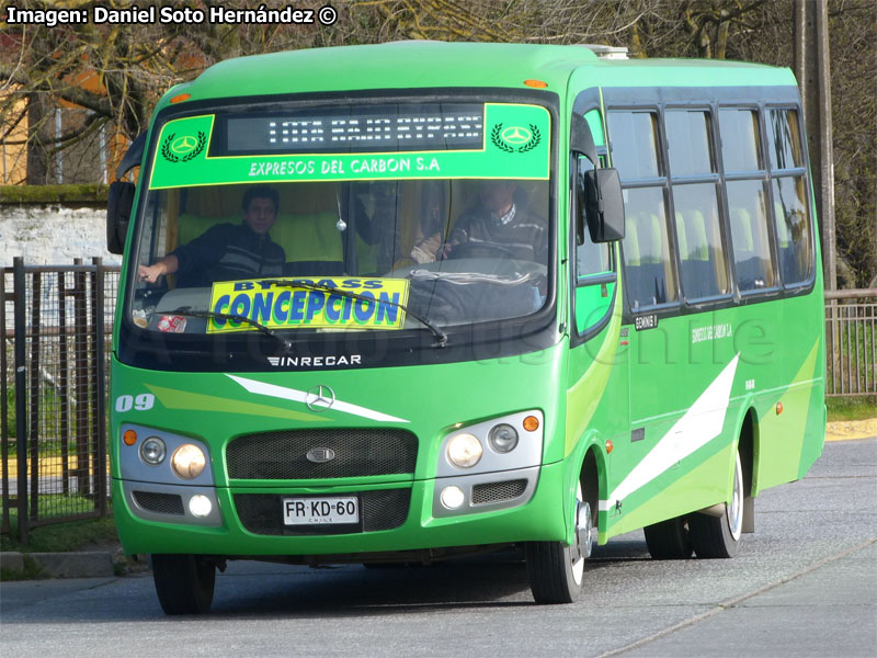 Inrecar Géminis II / Mercedes Benz LO-915 / Expresos del Carbón