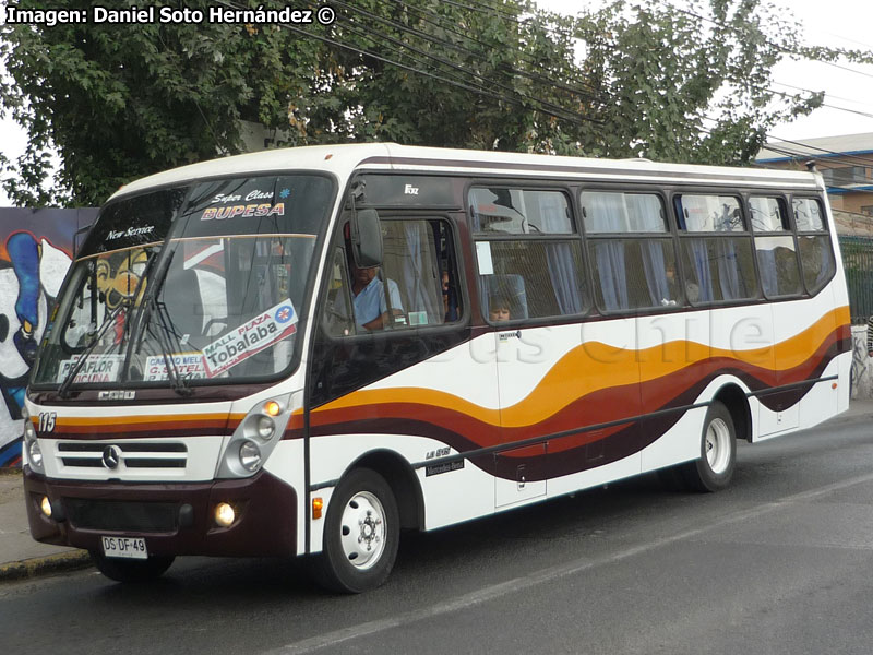 Induscar Caio Foz / Mercedes Benz LO-915 / Buses Peñaflor Santiago BUPESA