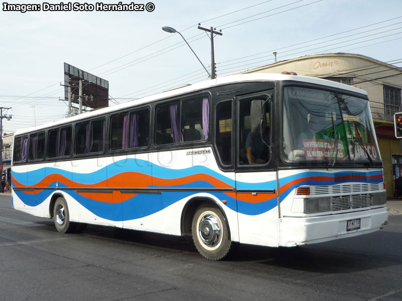 Marcopolo Viaggio GIV 800 / Mercedes Benz OF-1318 / Servicio Rural Curicó - Los Castaños