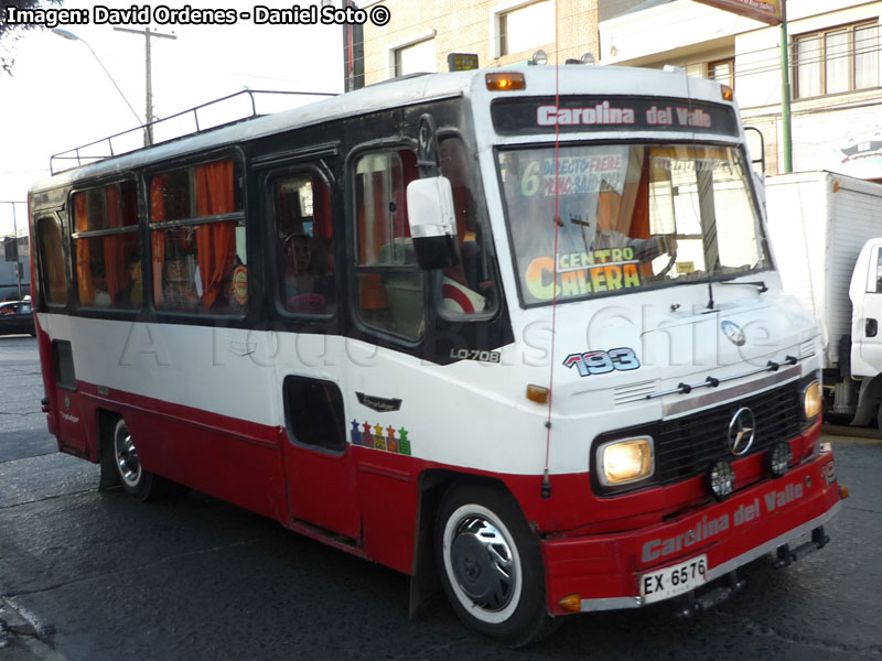 Metalpar Llaima / Mercedes Benz LO-708E / Carolina del Valle