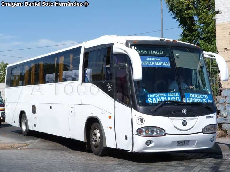 Irizar InterCentury II 3.50 / Volksbus 17-240OT / Autobuses Melipilla - Santiago