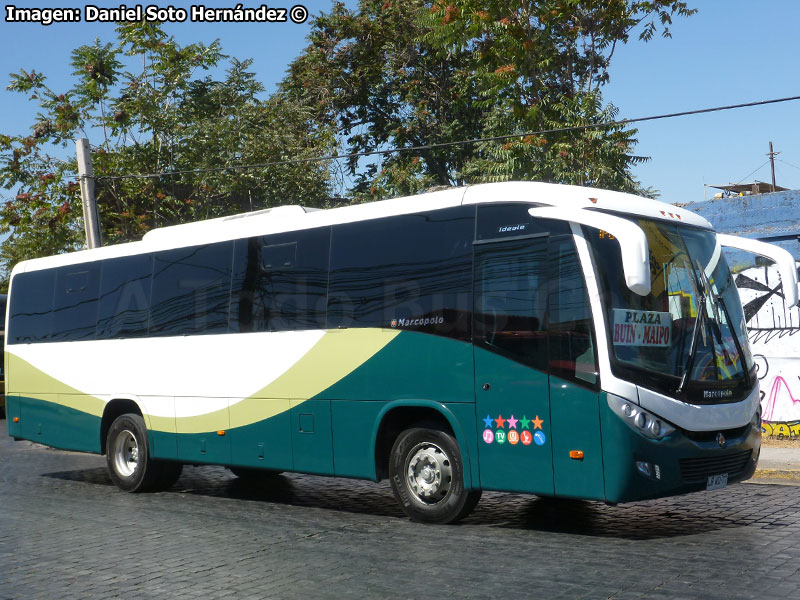 Marcopolo Ideale 770 / Mercedes Benz OF-1724 BlueTec5 / Buses Buin - Maipo