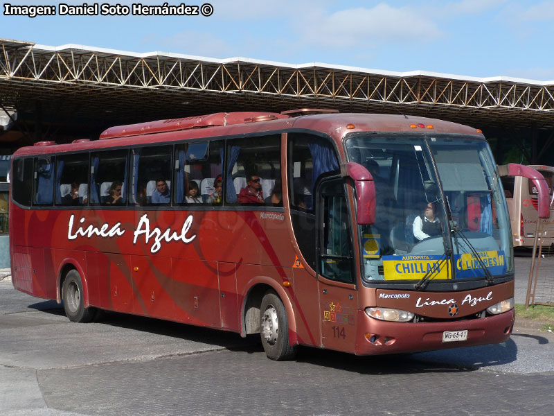 Marcopolo Viaggio G6 1050 / Mercedes Benz O-400RSE / Línea Azul