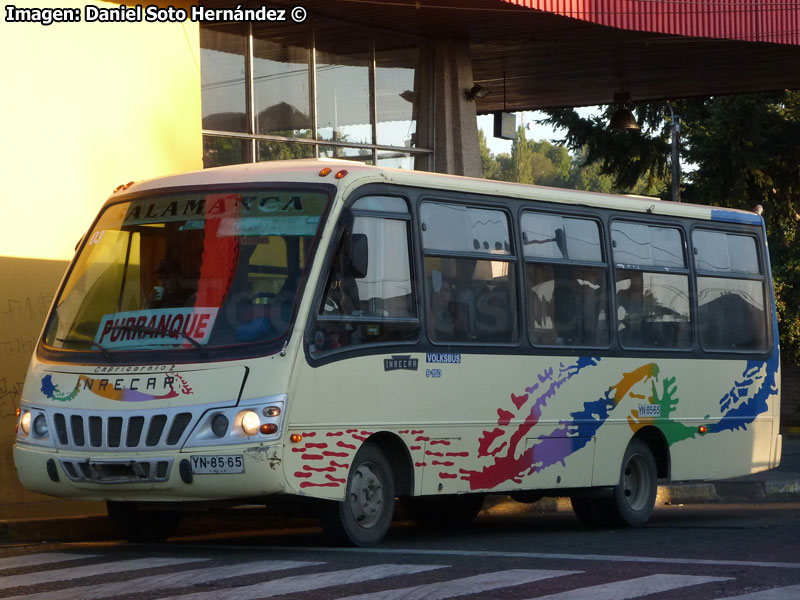 Inrecar Capricornio 2 / Volksbus 9-150OD / Servicio Rural Purranque - Osorno