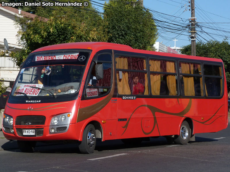 Inrecar Géminis II / Mercedes Benz LO-915 / Transportes K.R.