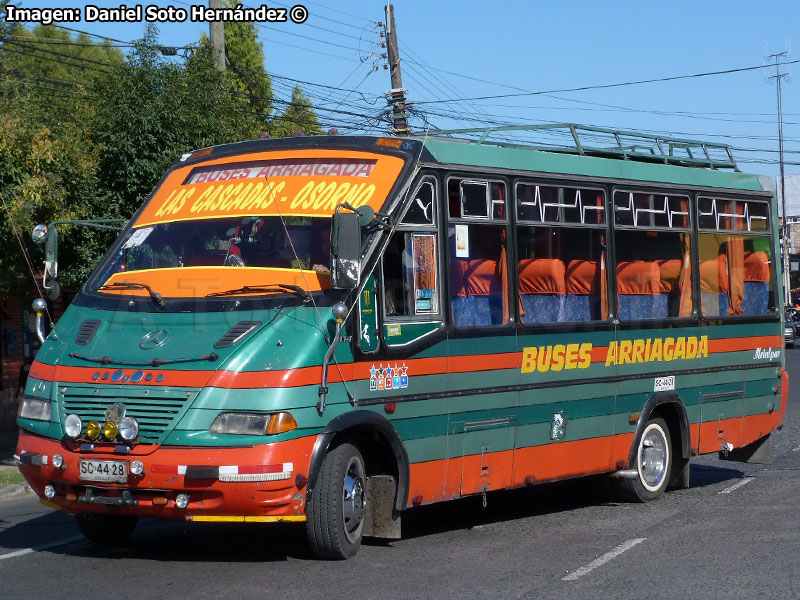 Metalpar Pucará 2000 / Mercedes Benz LO-814 / Buses Arriagada