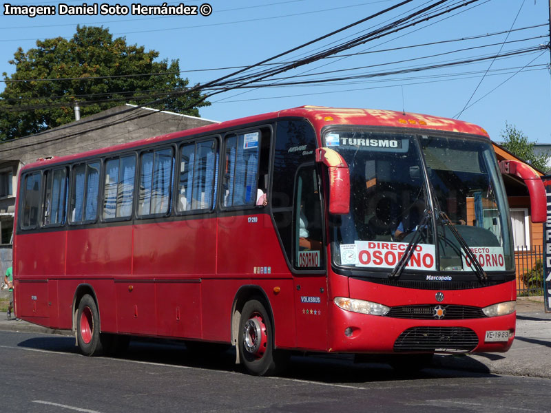 Marcopolo Andare Class 850 / Volksbus 17-210OD / Buses Argüelles