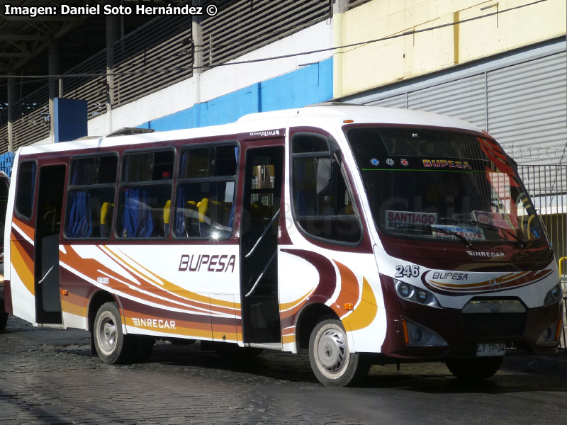 Inrecar Géminis Puma / Mercedes Benz LO-916 BlueTec5 / Buses Peñaflor Santiago BUPESA