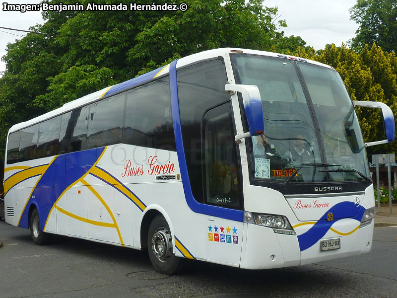 Busscar Vissta Buss Elegance 360 / Mercedes Benz O-500R-1830 / Buses García